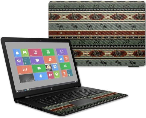 Mayyskins Carbon Carbon Skin for HP 17T Laptop 17.3 "(2017) - منقوشة | واقية ، دائمة من ألياف الكربون المحكم | من السهل تطبيق ، إزالة ، وتغيير الأنماط | مصنوعة في الولايات المتحدة الأمريكية in Kuwait
