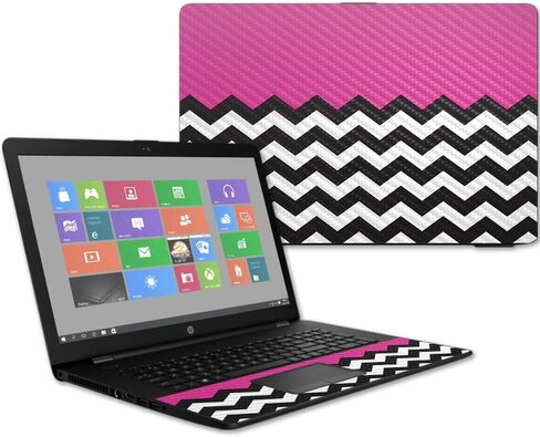 Mayyskins Carbon Carbon Skin for HP 17T Laptop 17.3 "(2017) - منقوشة | واقية ، دائمة من ألياف الكربون المحكم | من السهل تطبيق ، إزالة ، وتغيير الأنماط | مصنوعة في الولايات المتحدة الأمريكية in Kuwait