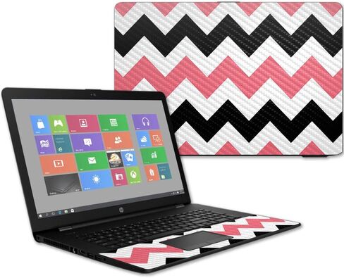 Mayyskins Carbon Carbon Skin for HP 17T Laptop 17.3 "(2017) - منقوشة | واقية ، دائمة من ألياف الكربون المحكم | من السهل تطبيق ، إزالة ، وتغيير الأنماط | مصنوعة في الولايات المتحدة الأمريكية in Kuwait
