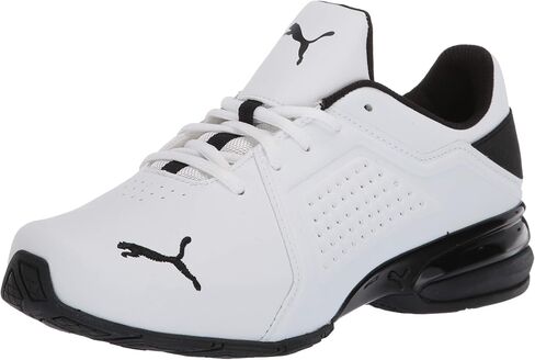 حذاء رياضي رجالي من Puma Viz Runner، أسود/أزرق كهربائي، 14 in Saudi Arabia