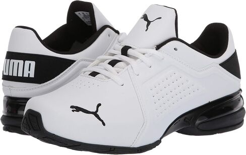 حذاء رياضي رجالي من Puma Viz Runner، أسود/أزرق كهربائي، 14 in Saudi Arabia