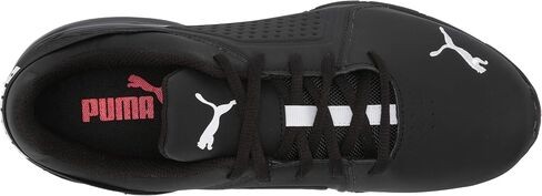 حذاء رياضي رجالي من Puma Viz Runner، أسود/أزرق كهربائي، 14 in Saudi Arabia