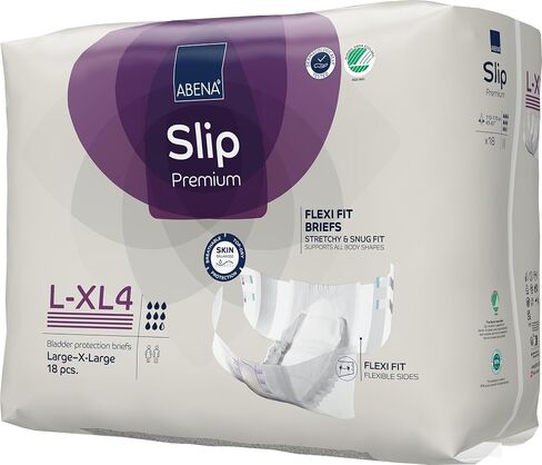 ملابس داخلية سهلة الارتداء من Abena Slip Flexi-Fit Premium، المستوى 4، (متوسط ​​إلى كبير جدًا)، متوسط/كبير، 21 قطعة in Kuwait