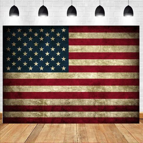 LTLYH 7x5ft Patriotic Backdrop 4th of July Independence Day Balloons Veterans Background Festival American Flags Freedom Memorial National Presidents Day Party Decor Supplies Photobooth Props 271 in Saudi Arabia