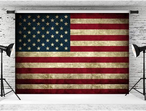 LTLYH 7x5ft Patriotic Backdrop 4th of July Independence Day Balloons Veterans Background Festival American Flags Freedom Memorial National Presidents Day Party Decor Supplies Photobooth Props 271 in Saudi Arabia