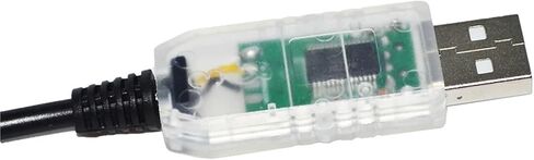 Industrial FT232RL CHIP USB to RS485 Converter 6 CORE 6PIN WE Communication Cable Data A+ B- 120R USB-RS485-WE-5000-BT(5m,Transparent USB Case) in Saudi Arabia