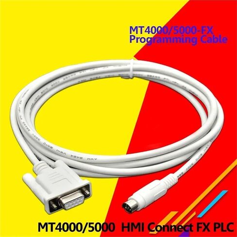 Communication Cable for MT4000 MT5000 MT5020 Series HMI Touch Screen Connect to FX Series PLC MT4000/5000-FX in Saudi Arabia