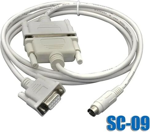 SC-09 Serial RS232 Port مناسب لـ FX/A Series PLC Cable Cable USB-SC09 تنزيل USBSC09 (10M) in Kuwait