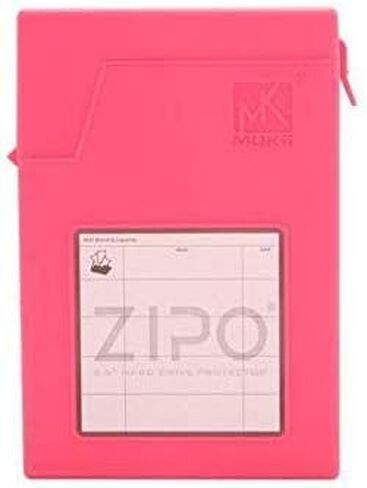 iMBAPrice Zipo 3.5" Stackable Hard Drive Protector Case (Pack of 5) - 3.5" HDD, Yellow in Saudi Arabia