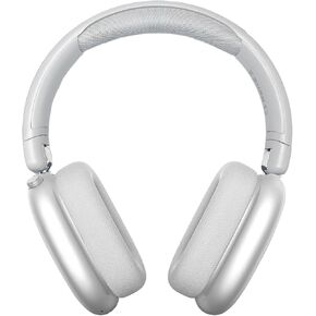 Wireless Over Ear Headphones, Bluetooth 5.4 Headphones, Built-in Mic, Hi-Res Audio, 36H Playtime, Foldable, Breathable Soft Earpads Adjustable Heads for iOS/Android/Samsung/PC - White