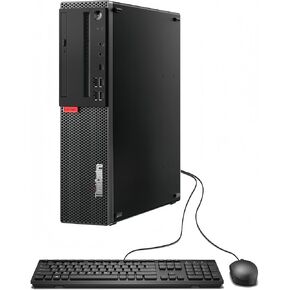 Lenovo ThinkCentre M920S SFF Desktop Computer, Intel Core i7-8700 3.2GHz Up to 4.6GHz, 32GB DDR4, 1TB SSD, Keyboard&Mouse, VGA, DisplayPort, HDMI, USB Type-C, Windows 11 Pro (Renewed), Black