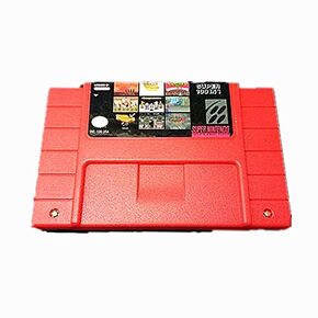 Royal Retro 16 Bit 100 in 1 NTSC Big Red Game Card For USA Version Game Player