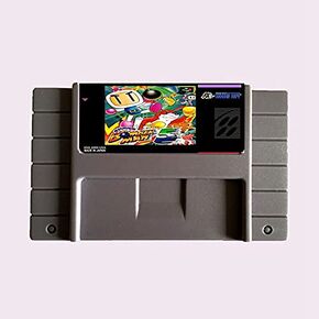 Royal Retro 16 Bit Super Bomber Man 5 NTSC Big Gray Game Card For USA Version Game Player