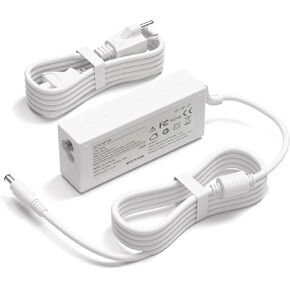 سلك شاحن أبيض 24 فولت لـ Silhouette Cameo 5 4 3 2 1 SD Portrait Studio أداة قطع إلكترونية ، محول AC/DC لشاحن أداة القطع الحجاب ، كابل إمداد محول الطاقة من أجل صورة ظلية