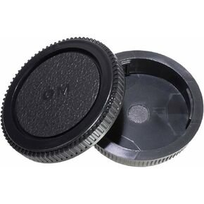 Body + Rear Lens Cap Fit for Olympus OM4/3 OM43 OM 4/3 43 E620 E520 E510 E500 E5
