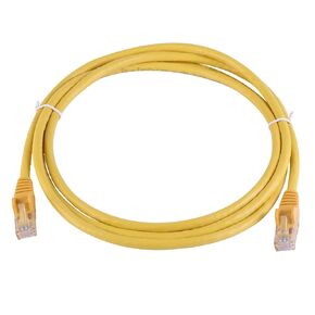 Cat 6 Snagless Ethernet Cable Yellow Cat 6 UTP Network Cable - Cat6 Patch Cord UL Certified RoHS Compliance (25 FT)