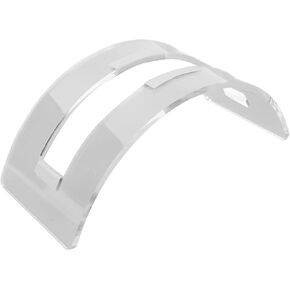 Acrylic Vertical Laptop Stand for Desk, Acrylic Invisible Desktop Notebook Dock, Vertical Laptop Holder Space Saving Organizer