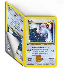 Anime Game Card Skin Sticker (Luluia) for Bicycle, Bike, Card Skin, Key, Metor, ID, Protecting Card - Slim, Digital-Printed, No Bubble, Waterproof, 3.375 inches x 2.125 inches