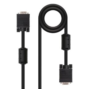 Blendend SVGA Cable with Ferrite Core to Reduce Interference with HDB15 Male to HDB15 Female Connectors Ideal for Monitors and Projectors Measures 6ft in Length