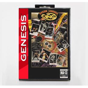Boxing Legends Of The Ring MD Game Cartridge with USA Box for 16 Bit Sega Megadrive Genesis System