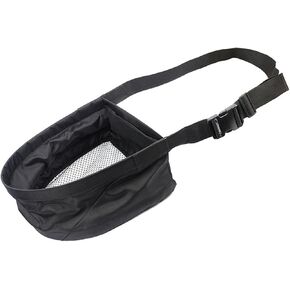 Fly Fishing Stripping Basket with Waist Belt Line Castings Stripping Basket Quickly Drain Fly Fishing Line Tray Adjustable