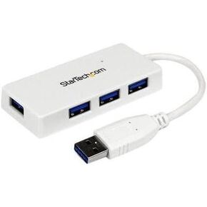 Startech.com - st4300minu3w - startech accessory st4300minu3w portable 4 port su