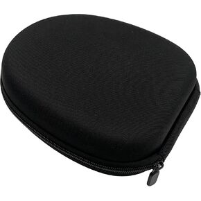 Headphone Case, Black Headset Hard Shell Case, Universal Headphone Storage Protective Bag Suitable for Multiple Models of Headphones