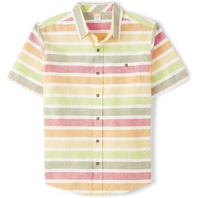 Gymboree,Matching Family Short Sleeve Button Up Shirt Dad, Blue Seas - Adult,XLarge (Adult) in Kuwait