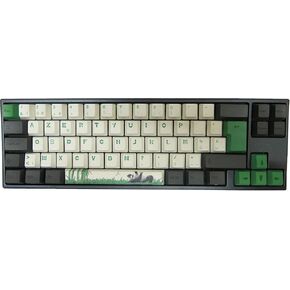 Varmilo x Ducky Miya Pro Panda French Layout 65% White LED Mechanical Keyboard