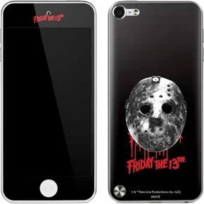 Skinit Decal MP3 Player Skin Compatible with iPod Touch (5th Gen&2012) - Officially Licensed Warner Bros Jason Voorhees Dripping Mask Design
