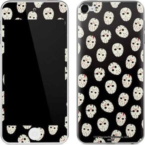 Skinit Decal MP3 Player Skin Compatible with iPod Touch (6th Gen 2015) - Officially Licensed Warner Bros Jason Voorhees Pattern Design