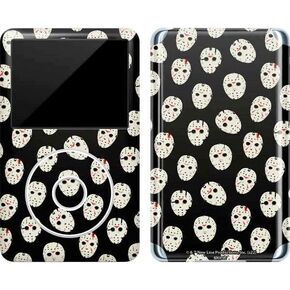 Skinit Decal MP3 Player Skin Compatible with iPod Classic (6th Gen) 80GB - Officially Licensed Warner Bros Jason Voorhees Pattern Design