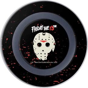 Skinit Decal Other Skin Compatible with Samsung Wireless Charger - Officially Licensed Warner Bros Friday The 13th Design