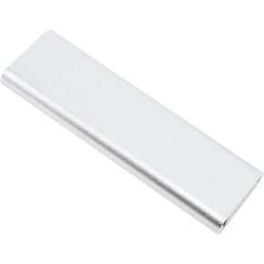 SSD Enclosure, M.2 Nvme PCIE NGFF Support B Plus M Key Solid State Drive Enclosure Type C USB 3.1 Gen 2 10Gbps for 2260 SSD for 2242 (with Type A Type C to Type C Double End Cable)