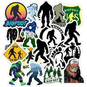 Nature Wild Man Stickers（20 Pcs，Large Size）. Vinyl Decals Gifts Merch Party Supplies for Water Bottles Skateboard Luggage Laptop Kids Teens Adult