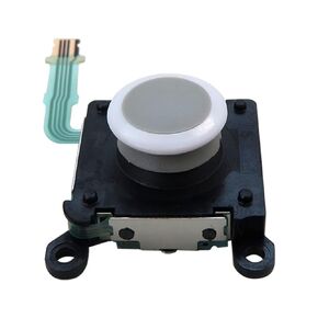 llololl bgbg Replacement Left Right Analog Joystick Rocker Control Pad Stick Fit for PS VITA 2000 2001, White(Slim Version)
