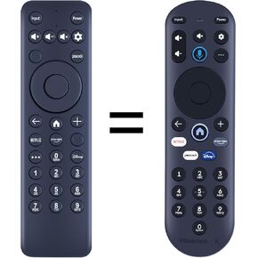 New MG3-R34010/297107 Replacement for Hisense X LED UHD XClass TV 43A6GX 50A6G R34010BA00-00001 Remote Control, for Pioneer Xumo TV (No Voice Function)
