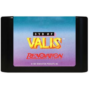 Syd of Valis (Sega Genesis Compatible) – Reproduction Video Game Cartridge