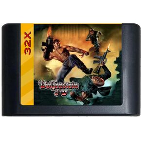 Wolfenstein 3D 32X (Prototype) (Sega Genesis 32X Compatible) – Reproduction Video Game Cartridge