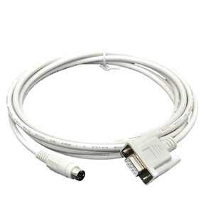 Serial Cable QC30R2 Suitable for Q Series PLC Programming Data Cable DB9 9pin Female Round DB 8 pin(5m)