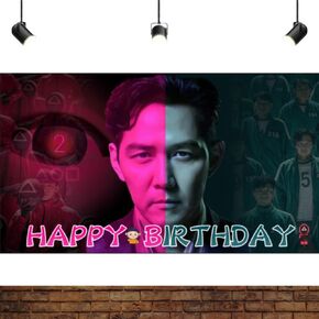 Birthday Party Decorations 5x3FT Backdrop