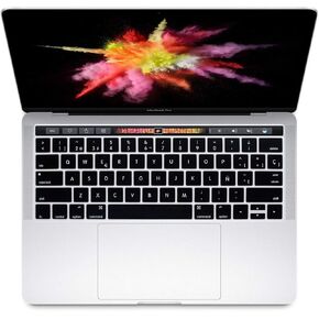 Silicone Keyboard Cover Protector Compatible with MacBook Pro 13 &15 with Touch Bar, Skin Protector for Model A1706/A1707/ A1989/ A1990/A2159, US Layout-Spanish Language (Black)
