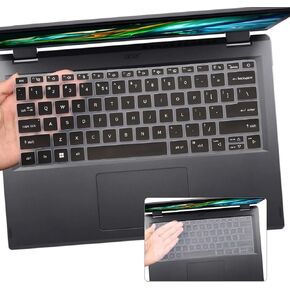 2pcs غطاء لوحة المفاتيح لـ Acer Aspire Vero 14 Av14-52p/52 ، Aspire Go 14 Ag14-31p ، Aspire 5 A514-545G/56M/55 ، Aspire 5 Spin 14 A5SP14-51MTN in Kuwait