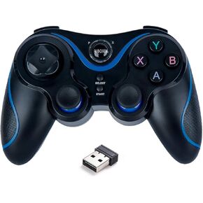 Controller for PC Laptop Wireless Game Controller Gamepad Built-in Battery PS3 Controller PC Controller with Dual Vibration for PC (Windows 7/8/ 10/ XP) & PS3 & Laptop
