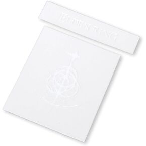 Elden Ring Logo Waterproof Transfer Sticker - Game Decoration, Car, Laptop, Trunk Sticker (1.65 inch) (Black)