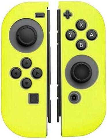 Replacement Silicone Cover Skins Anti Slip Case Accessories for Nintendo Switch Joy-Con Controller (Red) in Saudi Arabia