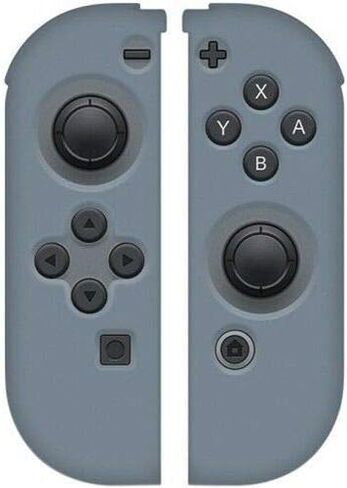 Replacement Silicone Cover Skins Anti Slip Case Accessories for Nintendo Switch Joy-Con Controller (Red) in Saudi Arabia