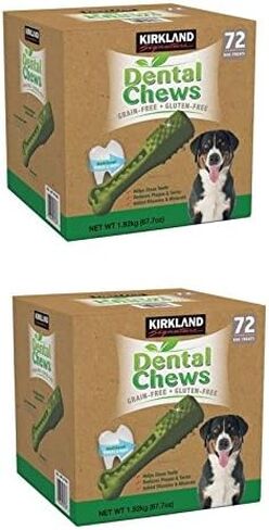 Kirkland Signature Dental Chews Dog Treats, 144 Count in Saudi Arabia