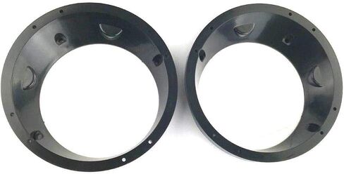 6.5" Speaker Adapter Rings Plates 1996-13 Touring Glide FAIRINGS compatible with Harley Davidson in Saudi Arabia