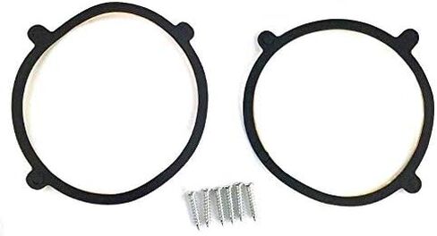 6.5" Speaker Adapter Rings Plates 1996-13 Touring Glide FAIRINGS compatible with Harley Davidson in Saudi Arabia